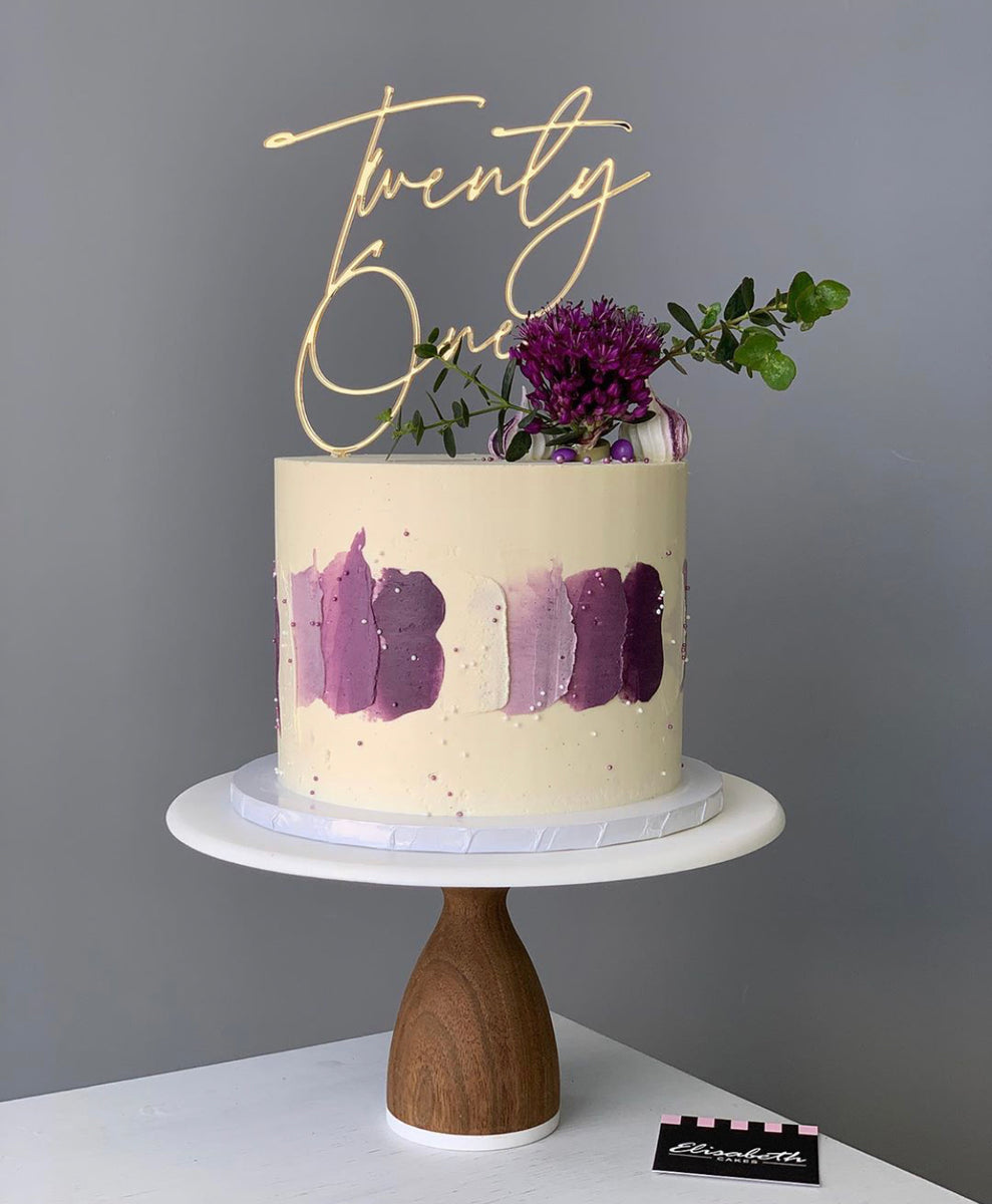 Cake Topper Acrylic – Atelier Romy