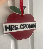 Teacher name sign