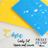 Sweet Stamp- Curly Font Set