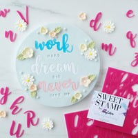 Sweet Stamp- Curly Font Set