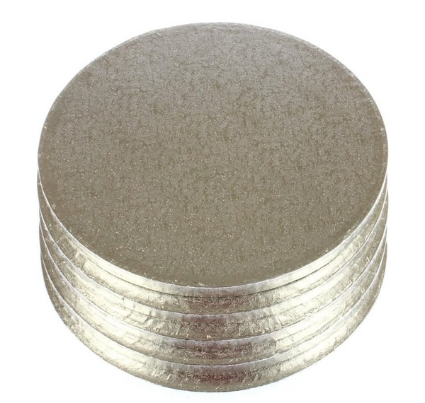 6" Round Thick Cake Boards/Drums (Pack of 5)