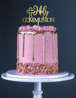 Personalised Christening/Holy Communion Cake Topper