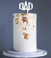 Father's Day 'Dad' Cake topper