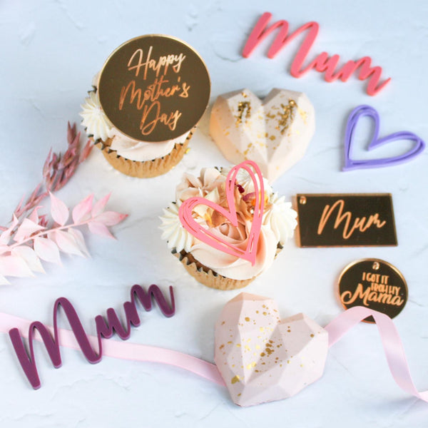 Acrylic - Happy Mother’s Day gift tag
