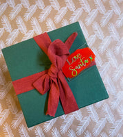Love Santa x - Christmas gift tag