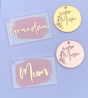 Engraved Tags - happy Mother’s Day