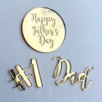 Father’s Day Acrylic Charm Set