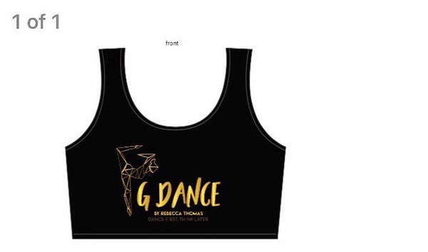G Dance crop top
