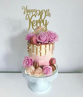 Create Your Own Card Wording Cake Topper!